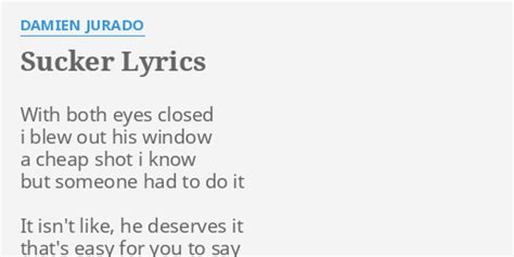 both eyes closed lyrics